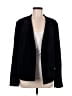 Mika Mindel Solid Black Blazer Size L - photo 1