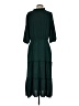 Connected Apparel 100% Polyester Green Casual Dress Size 4 - photo 2