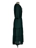Connected Apparel 100% Polyester Green Casual Dress Size 4 - photo 4