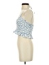 Winston White Blue Sleeveless Blouse Size XS - photo 5