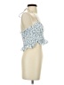 Winston White Blue Sleeveless Blouse Size XS - photo 4