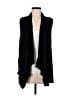 Crew Knit Wear Black Kimono Size L - photo 1