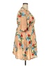 Unbranded 100% Rayon Floral Tan Casual Dress Size XXL - photo 4