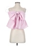Shein 100% Polyester Pink Sleeveless Blouse Size 2 - photo 1