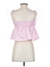 Shein 100% Polyester Pink Sleeveless Blouse Size 2 - photo 2