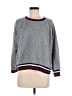 Joie 100% Cotton Color Block Gray Pullover Sweater Size M - photo 1