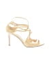 Jimmy Choo Ivory Tan Sandals Size EU 37 - photo 1