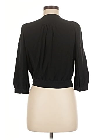 Madewell Silk Wrap Top (view 2)