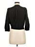 Madewell 100% Silk Black Silk Wrap Top Size M - photo 2