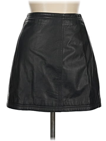 MAXIMA Faux Leather Skirt (view 1)