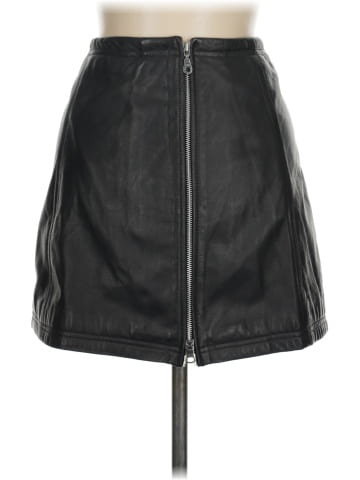 MAXIMA Faux Leather Skirt (view 2)