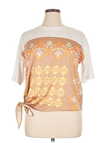 Sandro Short Sleeve Blouse (view 1)