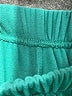 Unbranded 100% Polyester Color Block Teal Track Pants Size M - photo 7
