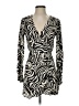 H&M Animal Print Ivory Cocktail Dress Size XS - photo 1