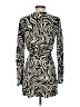 H&M Animal Print Ivory Cocktail Dress Size XS - photo 2