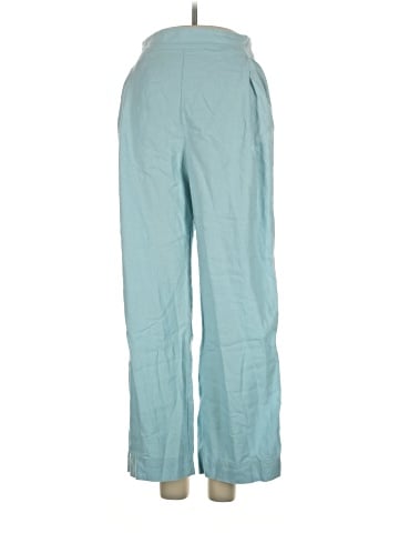 Madewell Pull-On Straight Crop Pants in Linen Blend (view 1)