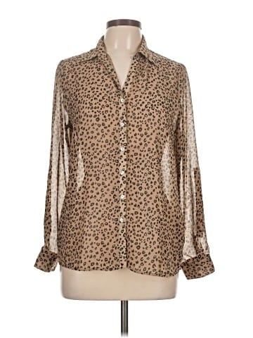 Nine Bird Long Sleeve Blouse (view 1)
