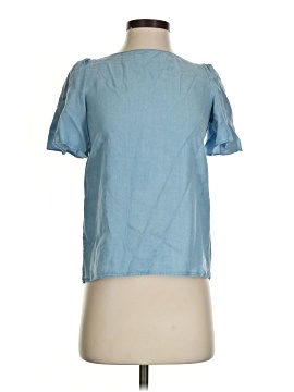 Massimo Dutti Short Sleeve Blouse