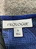 prologue 100% Polyester Blue 3/4 Sleeve Blouse Size S - photo 7