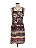 5/48 100% Polyester Print Black Casual Dress Size M - photo 2