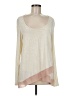 Bordeaux Ivory Long Sleeve Top Size M - photo 1