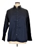 Assorted Brands Solid Black Long Sleeve Button-Down Shirt Size XL - photo 1