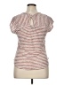 Bobeau Stripes Red Sleeveless T-Shirt Size XL - photo 2