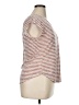 Bobeau Stripes Red Sleeveless T-Shirt Size XL - photo 4