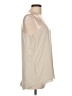 Express 100% Polyester Tan Sleeveless Blouse Size L - photo 4