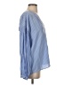 Joie 100% Viscose Blue Long Sleeve Blouse Size XS - photo 4