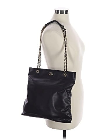 DKNY Leather Shoulder Bag (view 2)