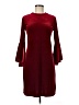 Assorted Brands Burgundy Cocktail Dress Size M - photo 1