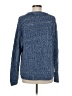 Old Navy Tweed Blue Pullover Sweater Size M - photo 2