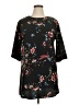 Red Herring Print Black Casual Dress Size 14 - photo 1