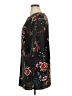 Red Herring Print Black Casual Dress Size 14 - photo 5