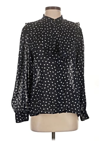 Sandro Long Sleeve Blouse (view 1)