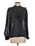 Sandro Polka Dots Black Long Sleeve Blouse Size S - photo 1