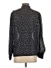 Sandro Polka Dots Black Long Sleeve Blouse Size S - photo 2