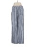 Chico's Stripes Blue Casual Pants Size Med (1) - photo 2