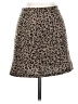 Reformation Animal Print Brown Casual Skirt Size 0 - photo 1