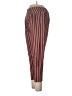 Boohoo Stripes Burgundy Casual Pants Size 12 - photo 5