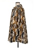 PrettyLittleThing 100% Polyester Animal Print Gold Long Sleeve Blouse Size XL - photo 5
