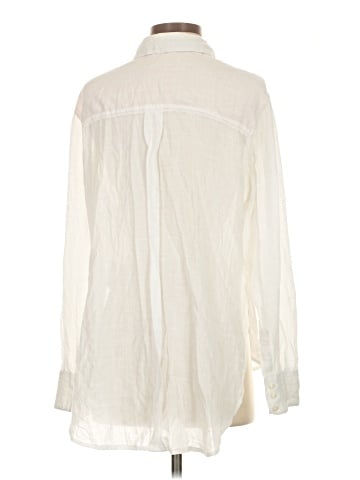 Free People Long Sleeve Button-Down Shirt (view 2)