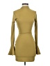 Unbranded Solid Tan Cocktail Dress Size S - photo 1