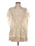 Xhilaration 100% Polyester Ivory 3/4 Sleeve Blouse Size S - photo 1