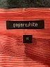 PaperWhite Orange 3/4 Sleeve Silk Top Size 14 - photo 7