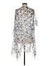 Simply Noelle 100% Polyester Silver Kimono One size - photo 2