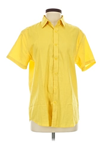 Unbranded Short Sleeve Button-Down Shirt (view 1)