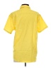 Unbranded Yellow Short Sleeve Button-Down Shirt Size S - photo 2