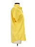 Unbranded Yellow Short Sleeve Button-Down Shirt Size S - photo 4